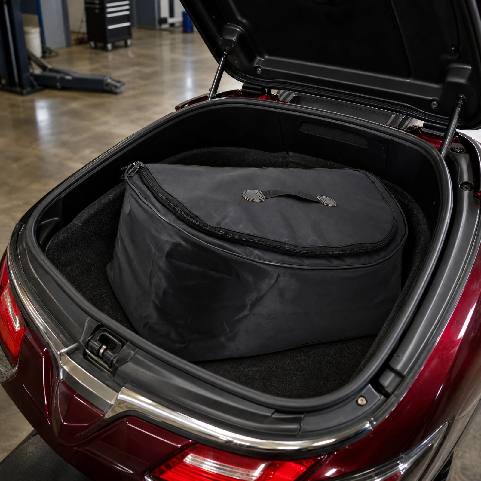 Goldwing GL1800 Trunk Liner Bag Sturdy Motorcycle Goldwing Trunk Storage Bag Contoured Reinforced for Daily Commuting