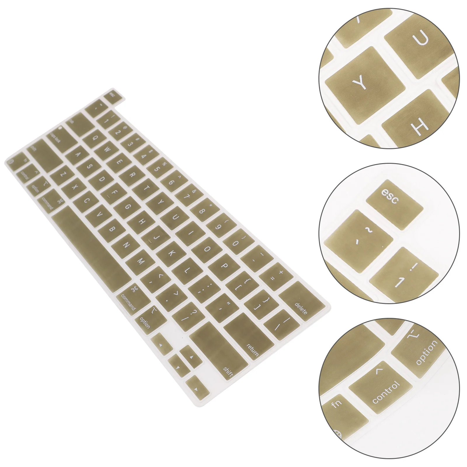 

Laptop Keyboard Cover Silicone Protector Compatible for A2289 A2251 Keyboard Protective Skin Washable Ultra Thin Durable