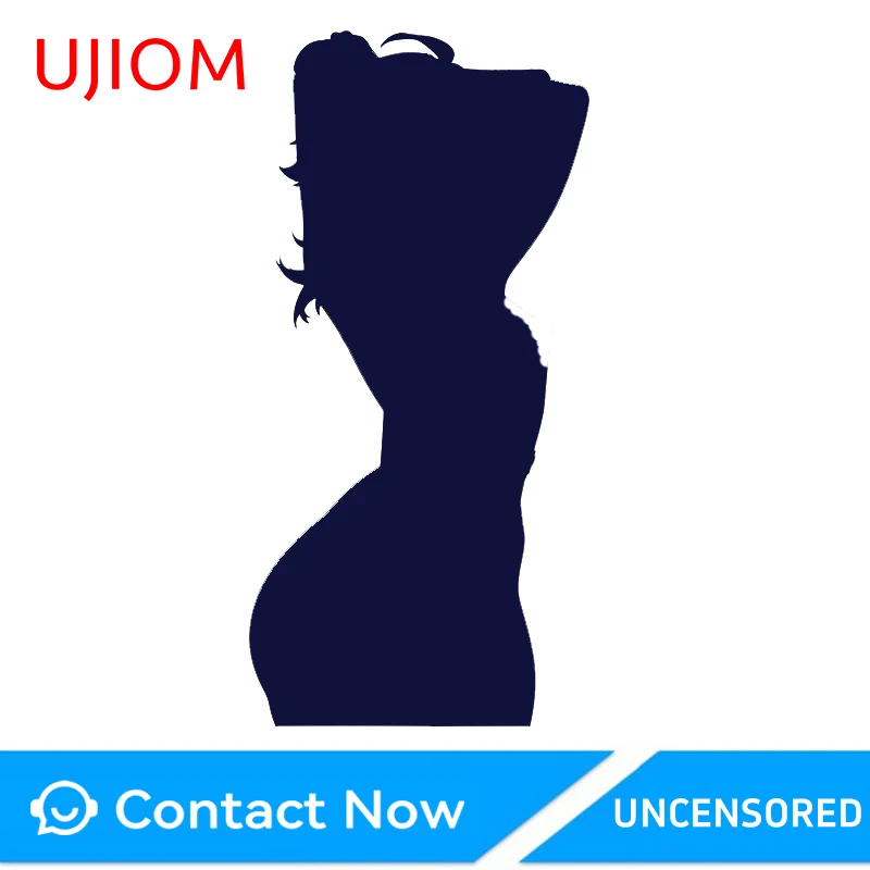 UJIOM Boy Cosplay Girl Wall Sticker Creative Funny Design Waterproof Picture Decal Wardrobe Vestibulec No Correction Decor