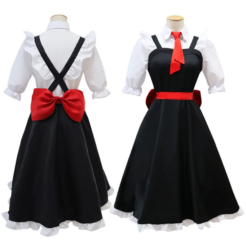 Anime Miss Kobayashis Drachen mädchen Tohru Cosplay Kostüm Kobayashi Urlaub Party Dienst mädchen Uniformen Kostüm Halloween Cosplay Anzüge