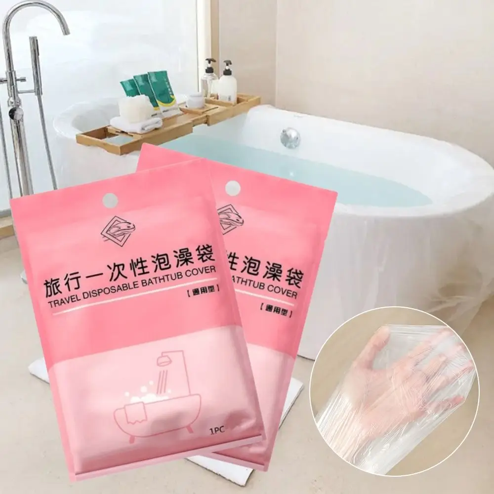 

Waterproof Disposable Bathtub Cover Isolation Of Bacteria Bath Bucket Film Liner Bathtub Diaphragm Security Clean