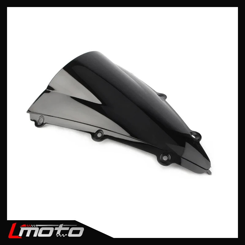 دراجة نارية شاشة مزدوجة فقاعة الزجاج الأمامي منحرف حامي الزجاج الأمامي لياماها YZF 1000 R1 2004 2005 2006 YZFR1