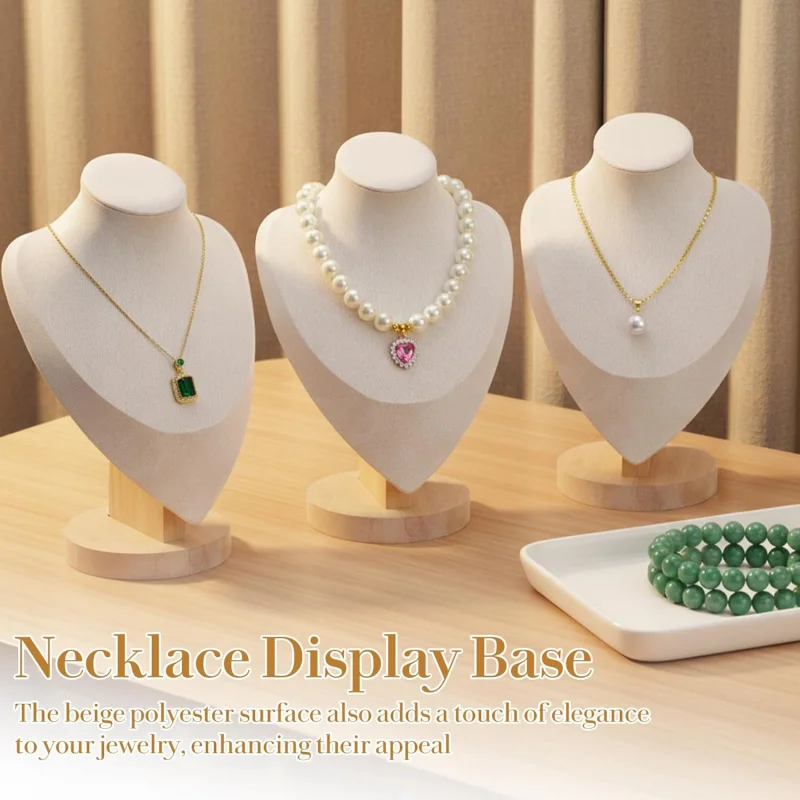 Necklace Display Stands, Jewelry Bust Display Stands,Necklace Bust Stand for Selling Mannequin Home Trade Organizer Shows Ph - view 6