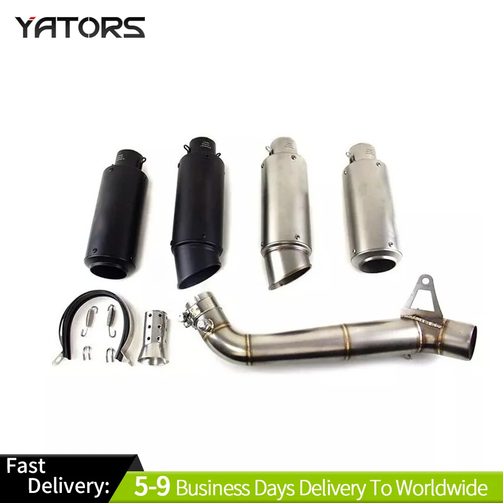 

Exhausts Pipes Slip on for Honda CBR1000RR 2008-2016 Exhaust System Mid Link Pipe Muffler Tips