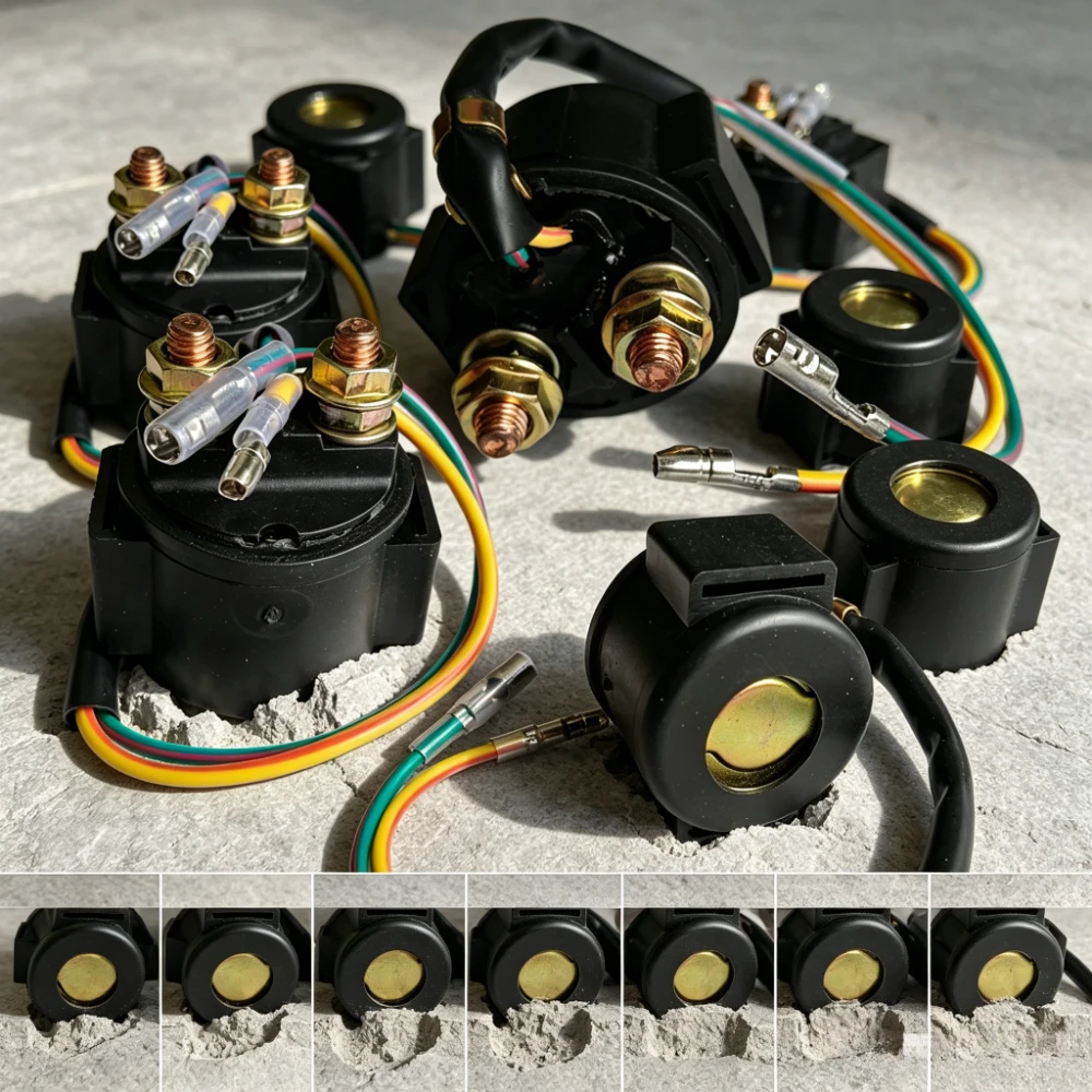 1pc/2/4pc 12V Starter Relay Solenoid For HONDA TRX250 FOURTRAX RECON 1997-2001 TRX250EX SPORTRAX 2003-2008 TRX250X 2009 TRX 250