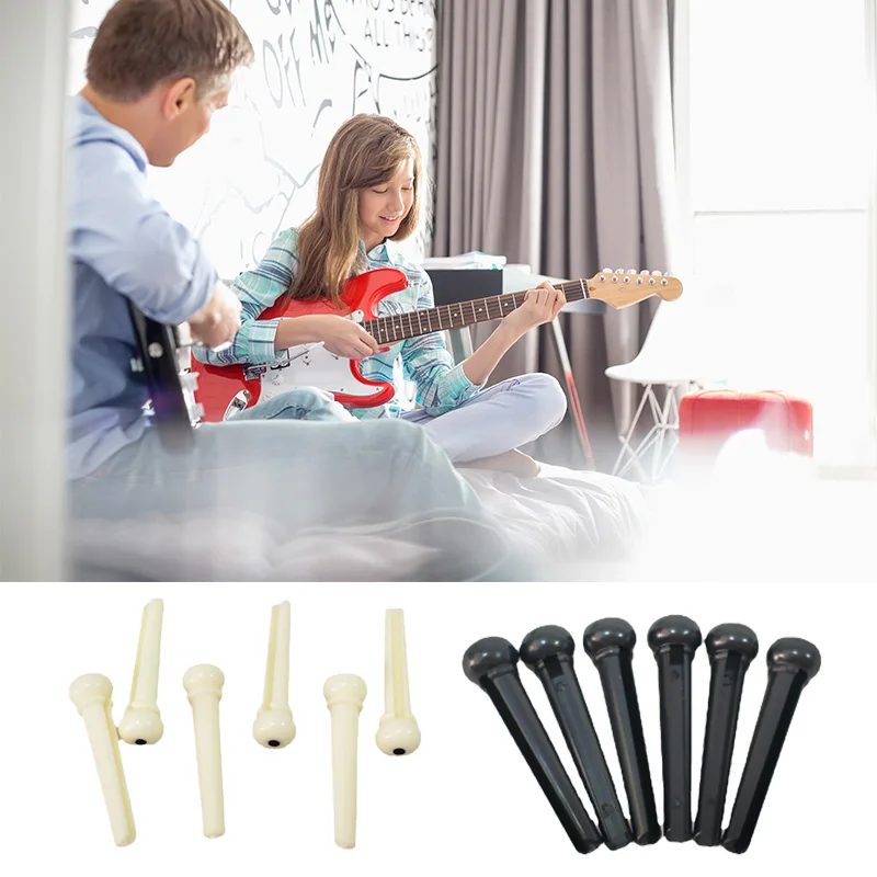 1 ~ 10 шт. аксессуары для музыкальных инструментов гитарные гвозди с фиксированным шнуром 6 упаковок удлиненная прочная коническая струна с фиксированным шнуром