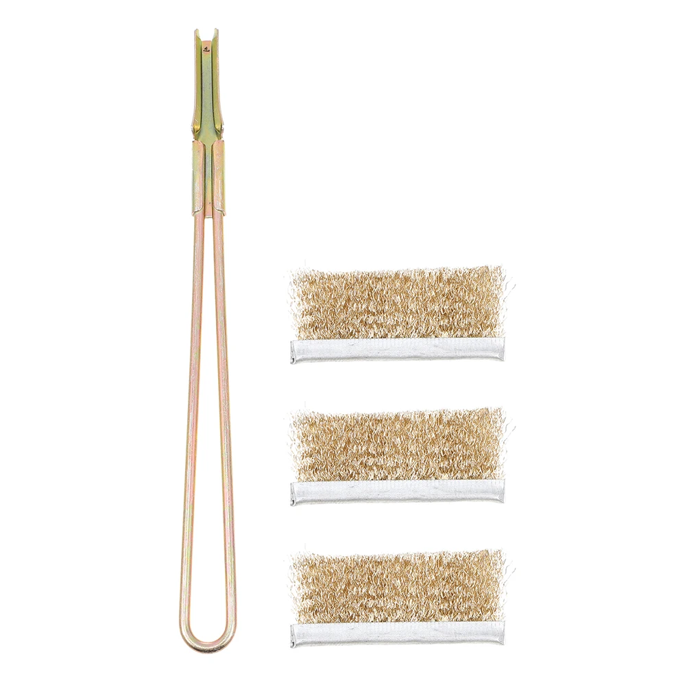 

Bird Cage Brush for Bars Nests Platforms Rungs Grates Perches Metal Painted Surfaces Steel Bristles Long Handle Cleaning