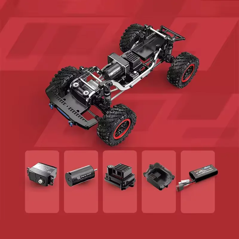 MJX 1:12 H12P Brushless High-Speed Remote Control Car Professional RC Climbing Car Four-Wheel Drive Off-Road Vehicle RTR