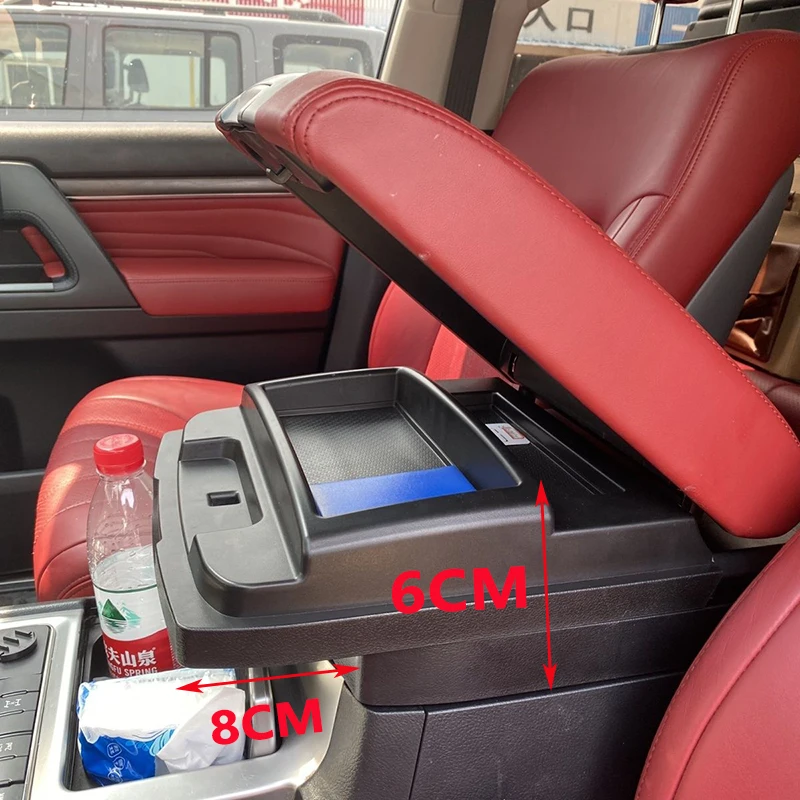 Suitable for Land Cruiser LC200 Middle East Version With Refrigerator, Double-layer Design Pull-out Liftgate and Storage Lid