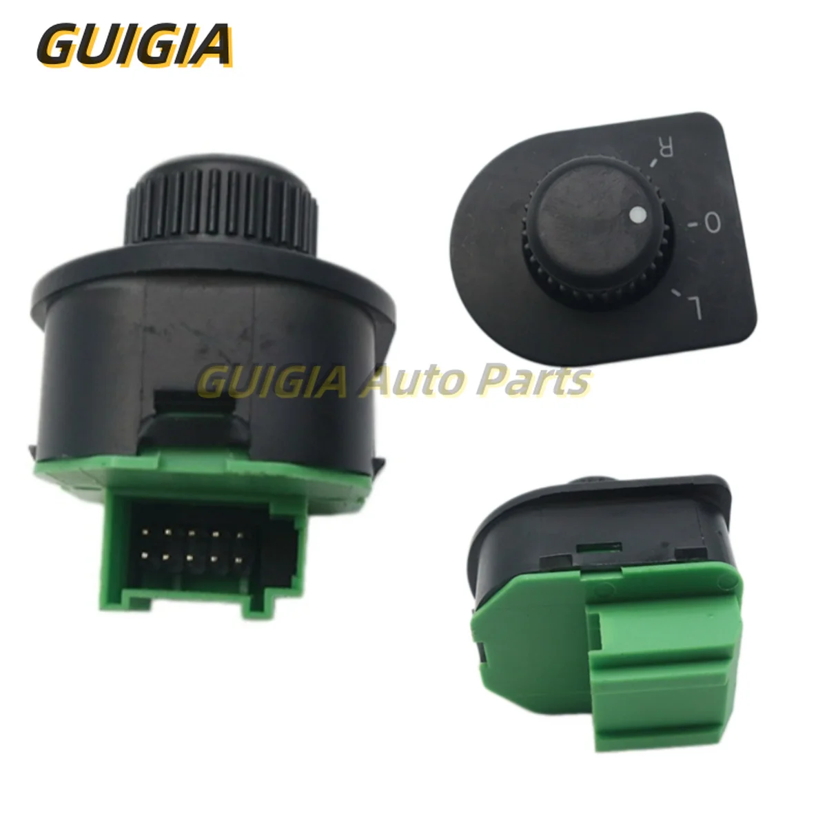 New Mirror Control Adjustment Switch for VW Passat B5 Golf Bora Jetta MK4 Polo 9N Beetle Skoda Octavia MK1 Audi A3 8L 1J1959565B