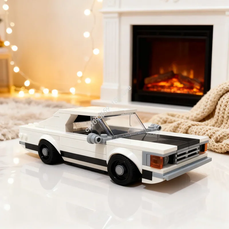 

259pcs MOC City Champions Chevroleteed Opala SS Opel Rekord C Toys Christmas Gifts Model Building Blocks Construction Education
