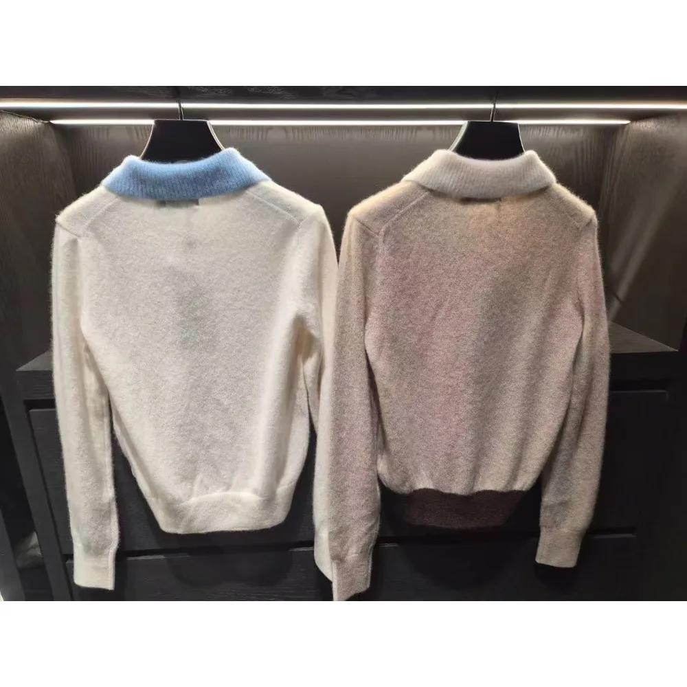 Women's Golf Long Sleeve Knit Top 2026 Fall New Korean Style Versatile Casual Sporty Outdoor Breathable Soft Stretch Warm Daily