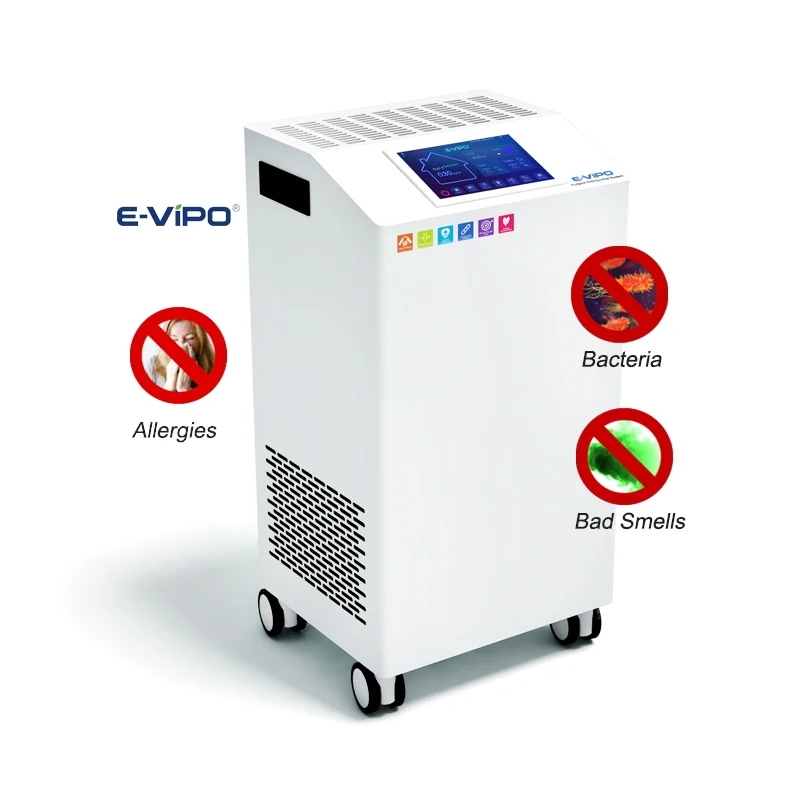 

E-VIPO Anti Allergenic Dust Air Purify Cleaner UV Disinfection 99.99% Hospital Use Air Purifiers