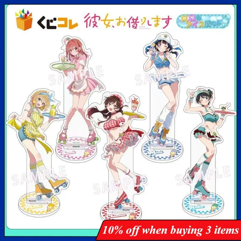 

Акриловая подставка с фигуркой Рука Сарашины (3,93 дюйма), декоративная фигурка Мами Нанами, стоячая фигурка Чизуру Мизухары, аниме-атрибутика, игрушка-украшение