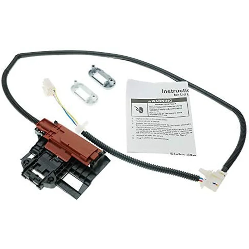 BAAN-1 peça w10404050 w10238287 tampa de bloqueio abs compatível ap5263307 ps3497627 w10744659 para máquina de lavar hidromassagem