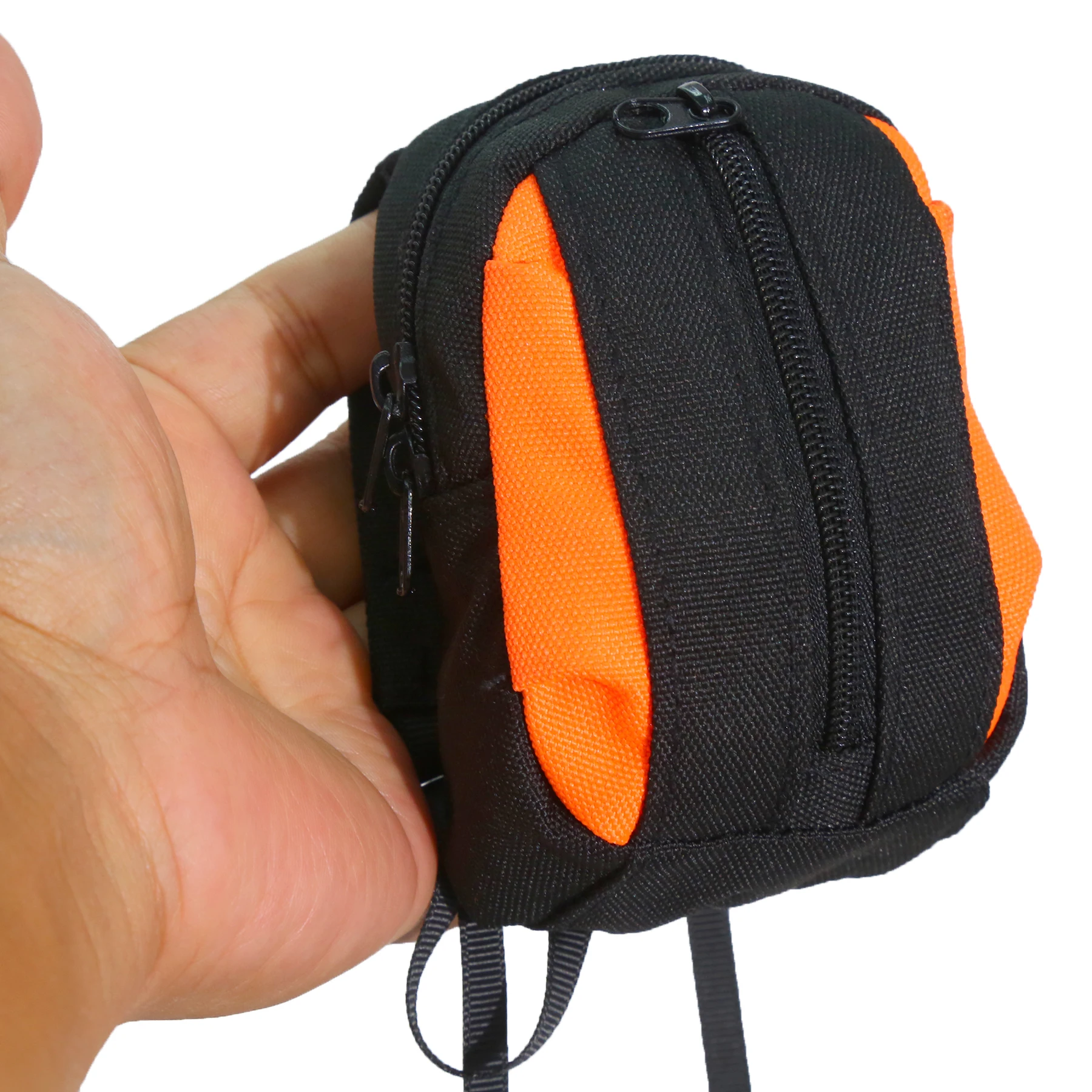 1:4 RC Motorcycle Simulation Backpack Miniature Storage Bag Motorbike Upgrade Part RC Luggage Bag for Promoto-mx