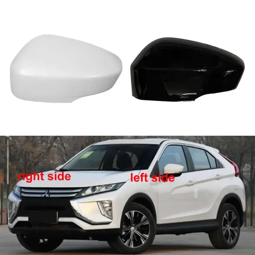 Para Mitsubishi Eclipse Cross accesorios de coche tapa de espejos retrovisores exteriores puerta de ala carcasa de espejo lateral