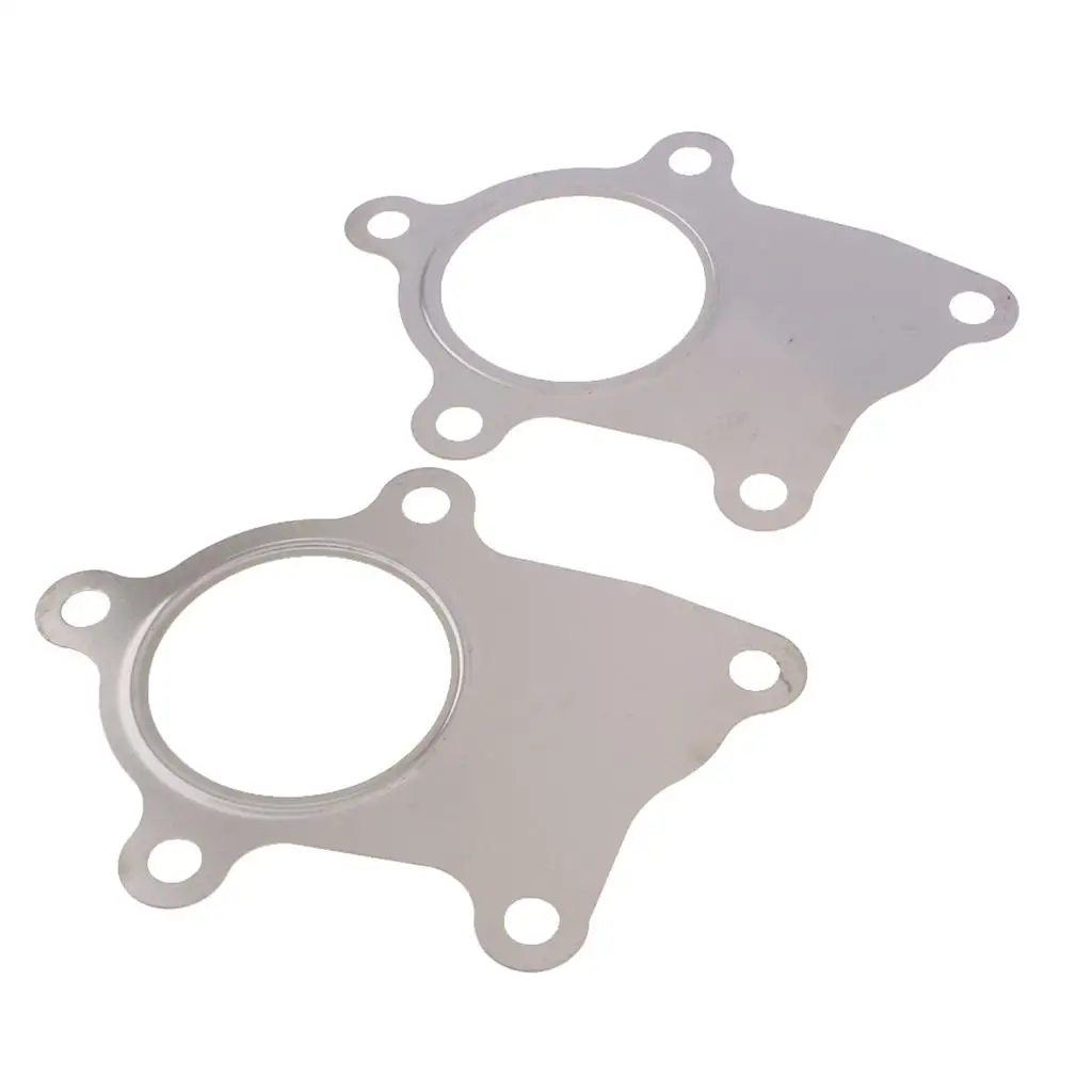 

2Pcs Turbocharger Down Pipe Flange Adapter Gasket for T3/T4 Turbo Set