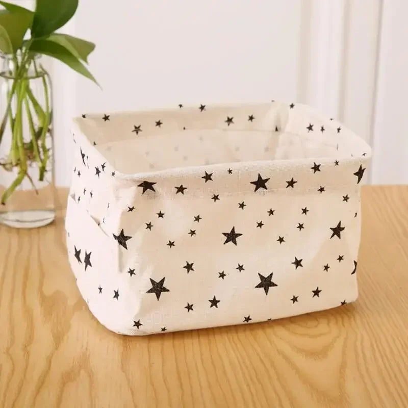 Waterproof Storage Basket Organizer Box Sundries Bag Cabinet Underwear Storage Bag Folding Home Desktop