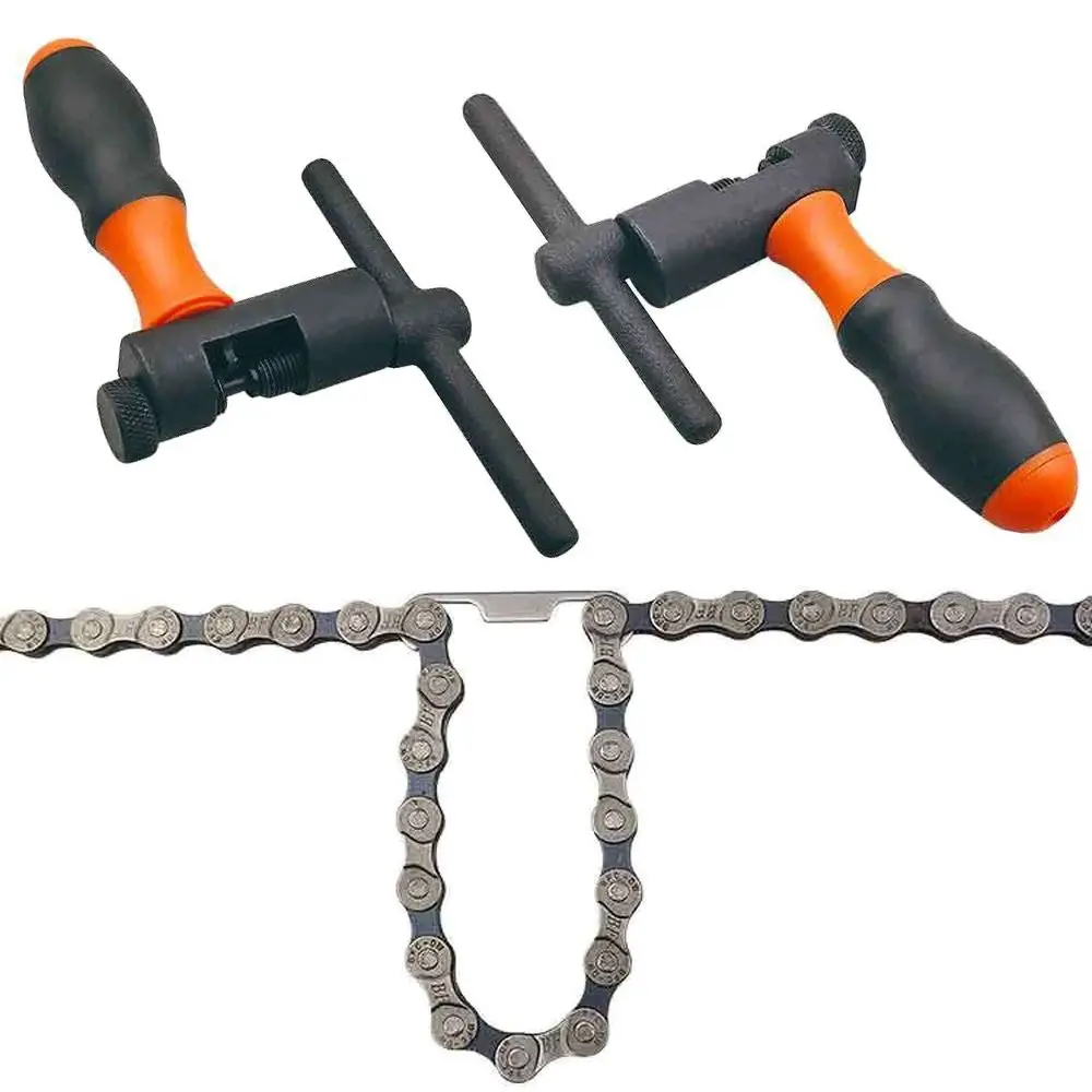 

Black&red Bicycle Chain Pin Remover Alloy Repair Tool Chain Splitter Non-Slip Accessories Bike Link Breaker Cycling Repair