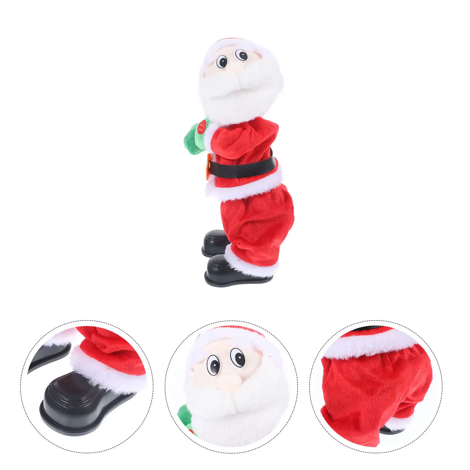 

Electric Santa Claus Figure Twisted Hip Twerking Singing Christmas Decoration Funny Party Favor Gift for Kids Christmas Toy