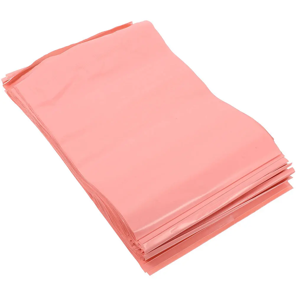 

100Pcs Pink Waterproof Poly Mailers Self Seal Shipping Bags for Clothes Small Business Packaging Large Capacity Mail Envelopes