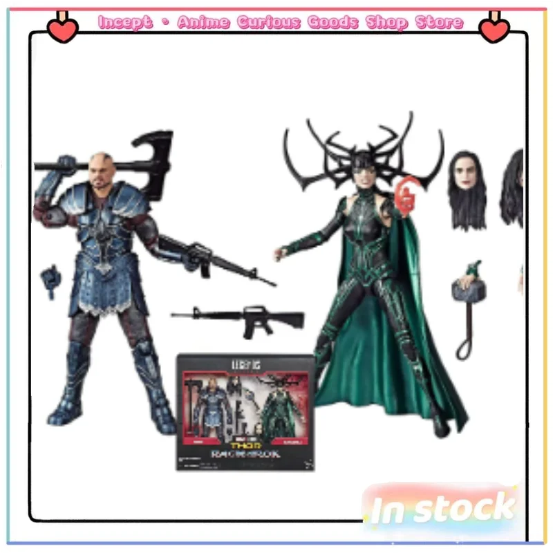En Stock: Thor 3 Marvel Legends Hela la Ejecutora, Set de Lujo de 6 Pulgadas del 80 Aniversario, Regalo Coleccionable, Ant-Man y The Wasp