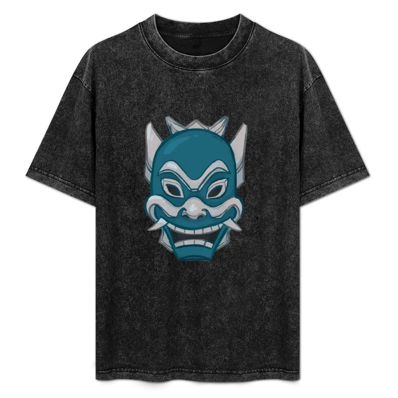 

Zuko Blue Spirit Mask ATLA T-Shirt Halloween Theme T-Shirt