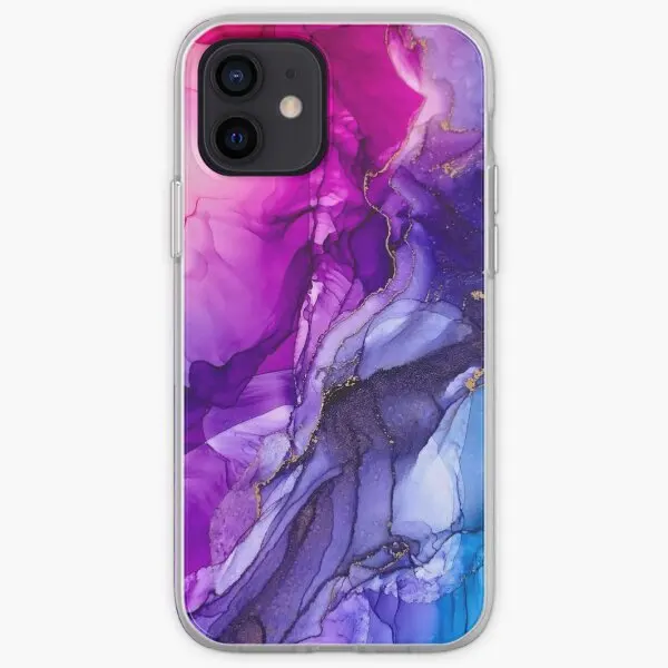 Abstract Vibrant Rainbow Ombre Iphone To  Phone Case Customizable for iPhone 6 6S 7 8 Plus 11 12 13 14 Pro Max Mini X XS XR Max