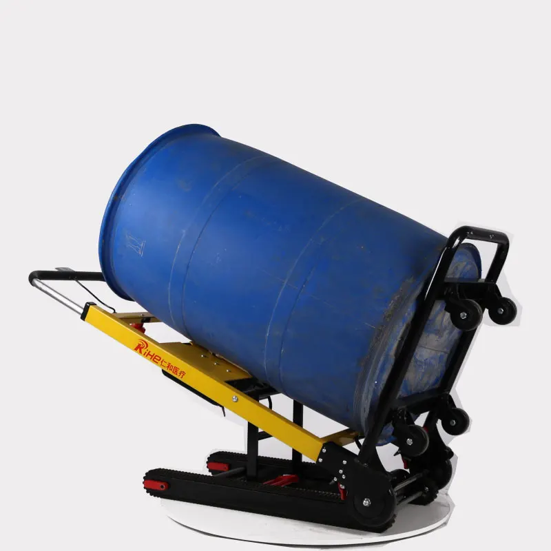 안정적인 전동 계단 오르기 트롤리 카트 접이식