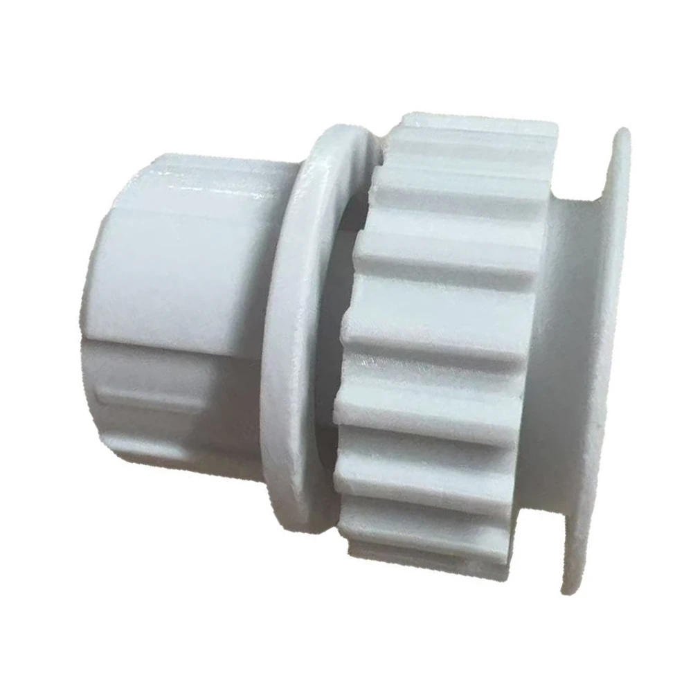 Robotic Cleaner Wheel Brush Bearing Adaptor For Pool Maintenance White Precision Engineered Reduced Wobble Design