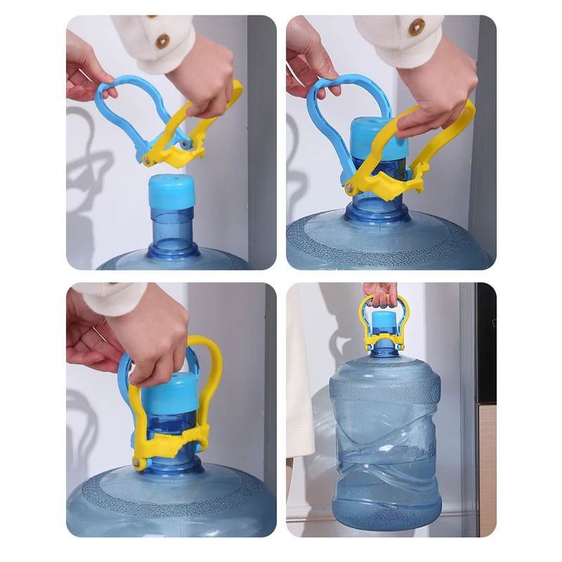 5 Gallon Water Bottle Handle Thickened Lifter Barreled Portable Ring Handle Drinking Water Bucket Carrier Bucket Carry Device