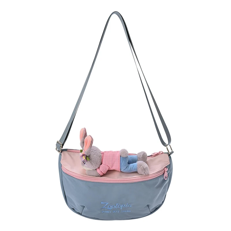 Potdemiel Anime Karakter Pluche Crossbody Tas Disney Stitch Verstelbare Schoudertas voor School Trendy Dagelijkse Outfit Cadeau voor kinderen