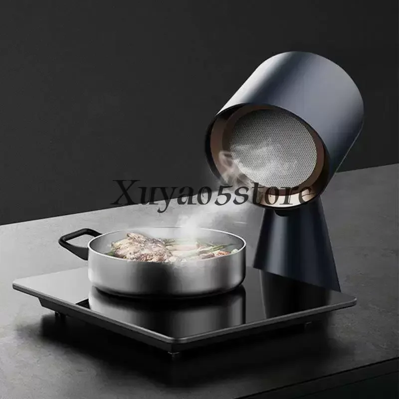 Mini desktop range hood fume decomposition purifier