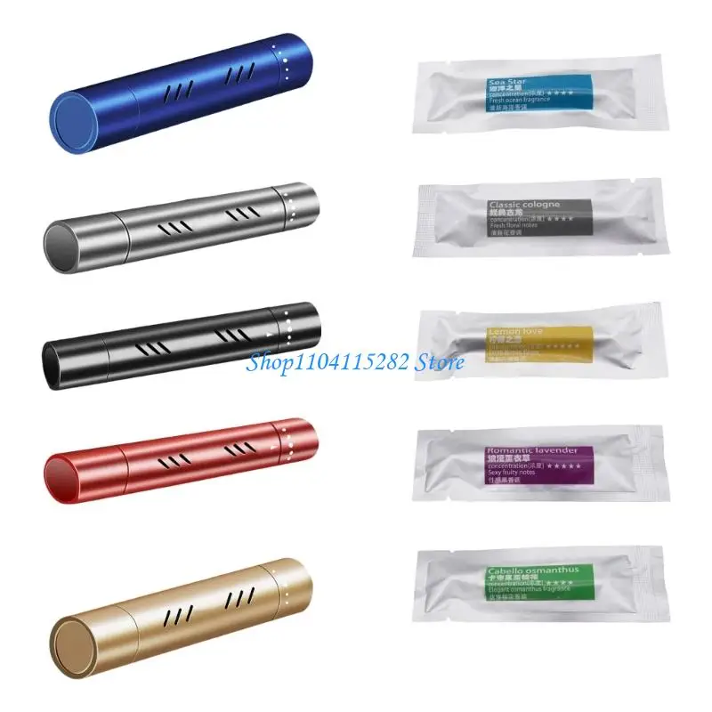 ديكور الألومنيوم سيارة تنفيس الهواء كليب السيارات الهواء المعطر منفذ كليب سيارة منفذ العطور مكيف الهواء السيارات كليب #1