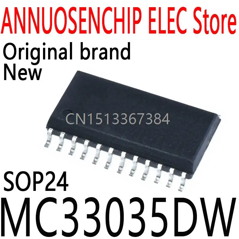 

5 шт. новые и оригинальные SOP24 MC33035 SOP SMD MC33035DW