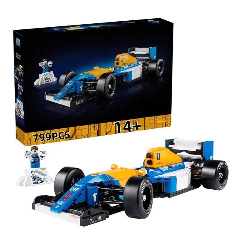 

2025НОВИНКА 799 шт. Williams Racing FW14B Nigel Mansell 10353 механические групповые кирпичи в сборе модель игрушки для взрослых подарочная коллекция Декор