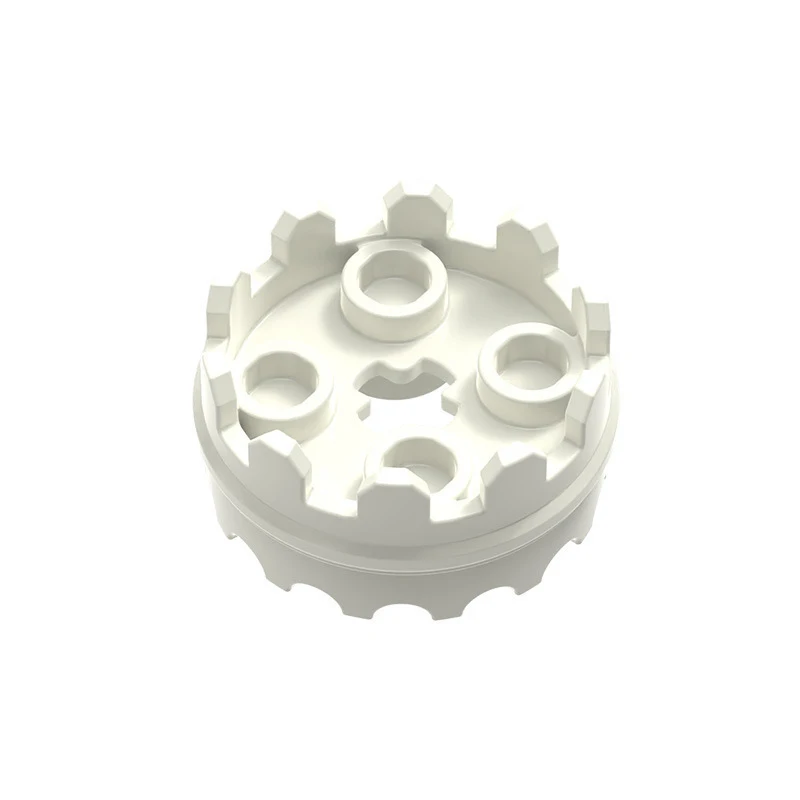 MOC 10PCS Stitching Cross Hole 61485W 2X2 Part Special Brick Lace Sleeve Fixed Building Block Toy Adults Kids Fun  Holiday Gifts