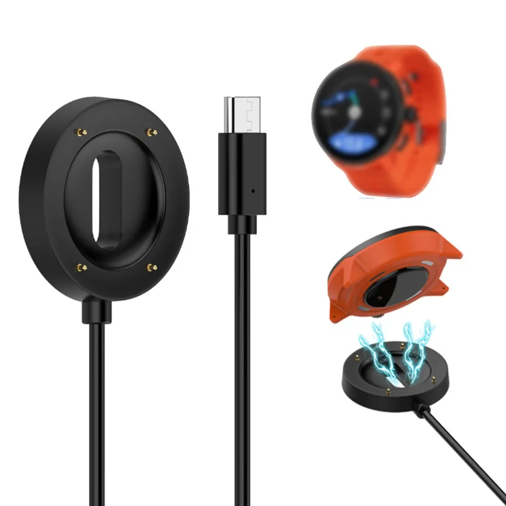 Brand New Charging Cable For SUUNTO Run Sports Watch Charger Adapter Cord Cradle Base For SUUNTO Run Charger Wire Accessories