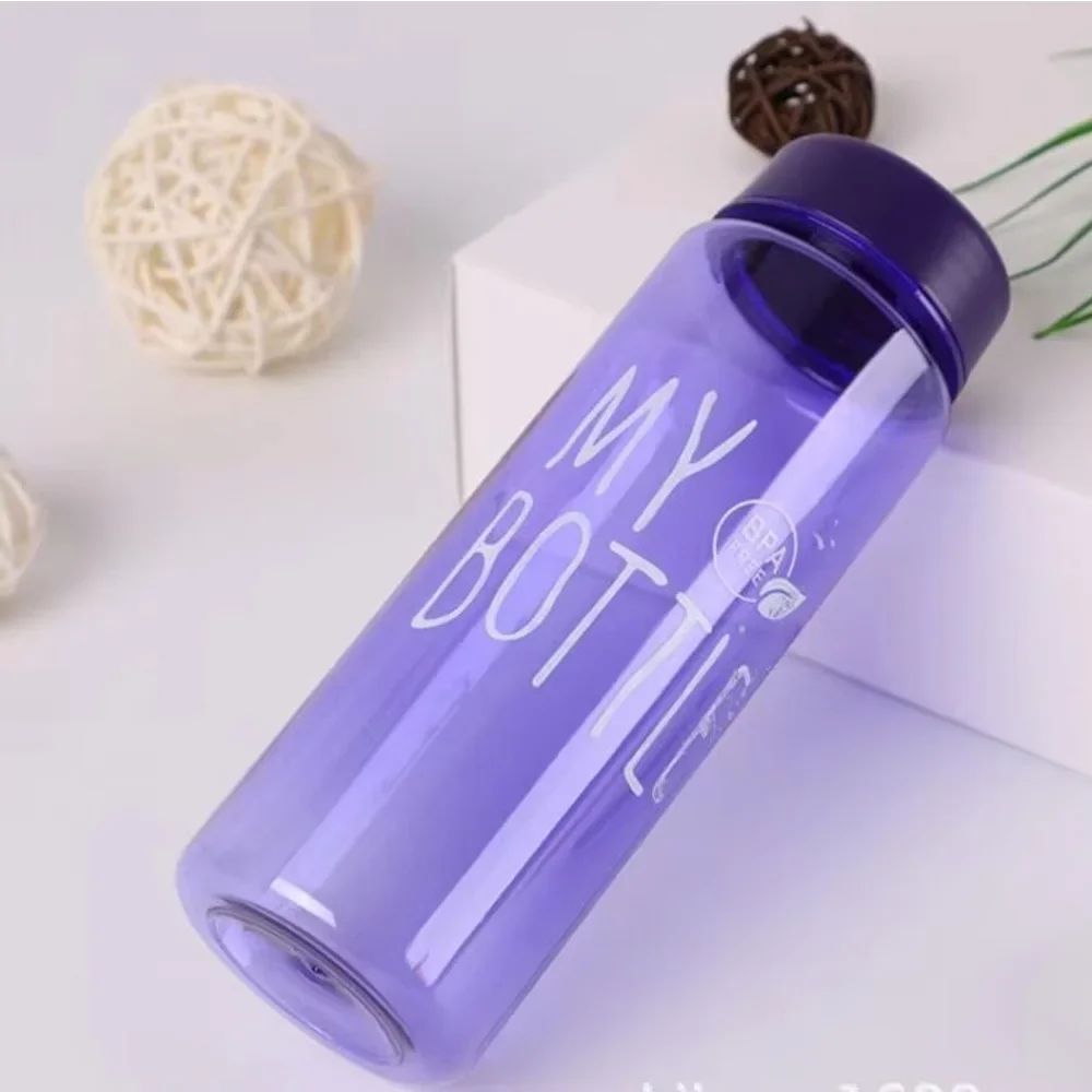 20PCS ขวดน้ํากีฬาจักรยานเสือภูเขาขวดน้ําที่มีสีสันถ้วยพลาสติกดื่มกลางแจ้งแบบพกพาฟิตเนสเหยือก 500ml