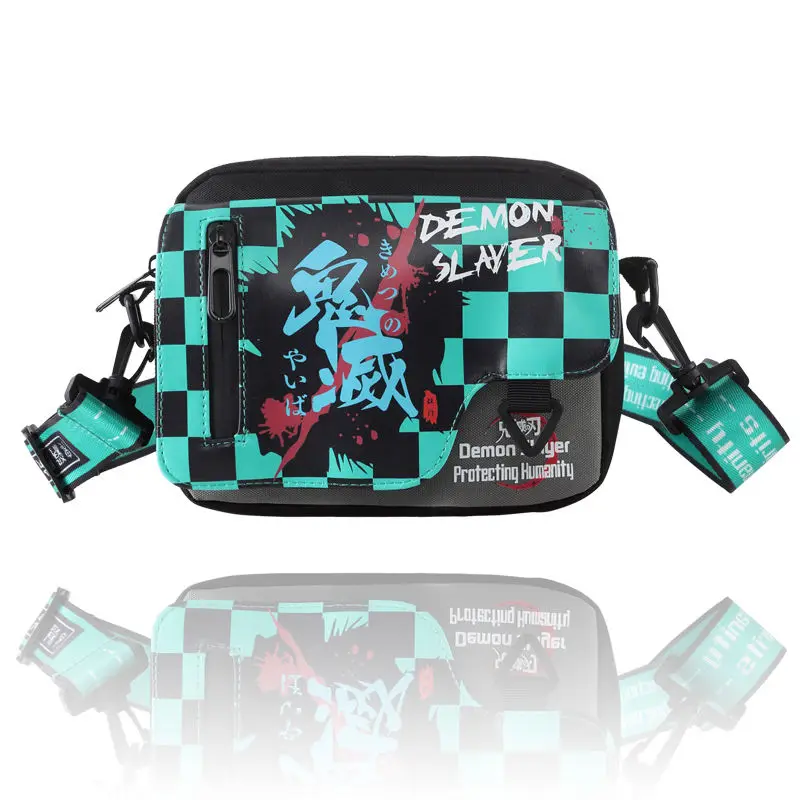 Torba na ramię/listonoszka One Piece Cartoon Anime Ghost Slayer Blade You Bean Free Wings Naruto Oxford Cloth Casual Bag