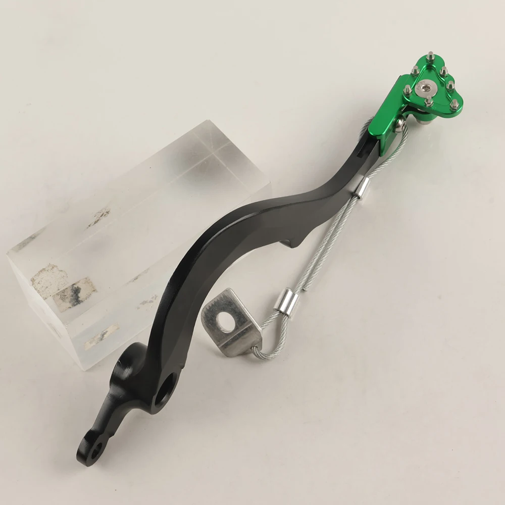 Motorcycle Accessories Foldable Rear Brake Pedal Lever For KAWASAKI KX450F KXF KX 450 F 2006-2018 KX450 2019 KLX450R 2008-2019
