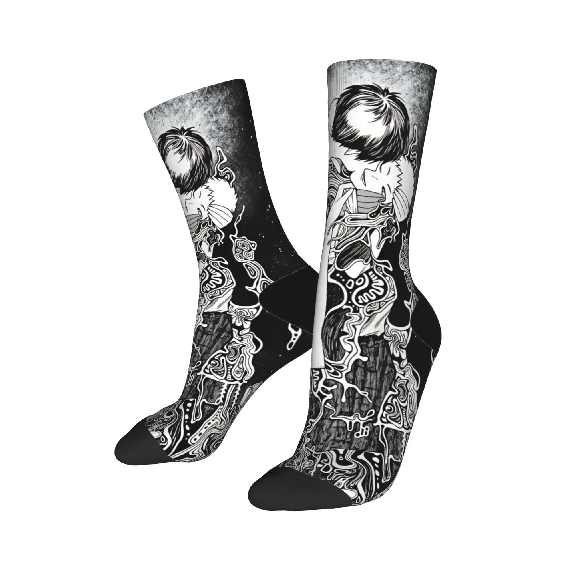 Hikaru Died Stockings  Vintage Socks Adults Men Quality Socks Spring Outdoor Design Anti Slip Socks Gift