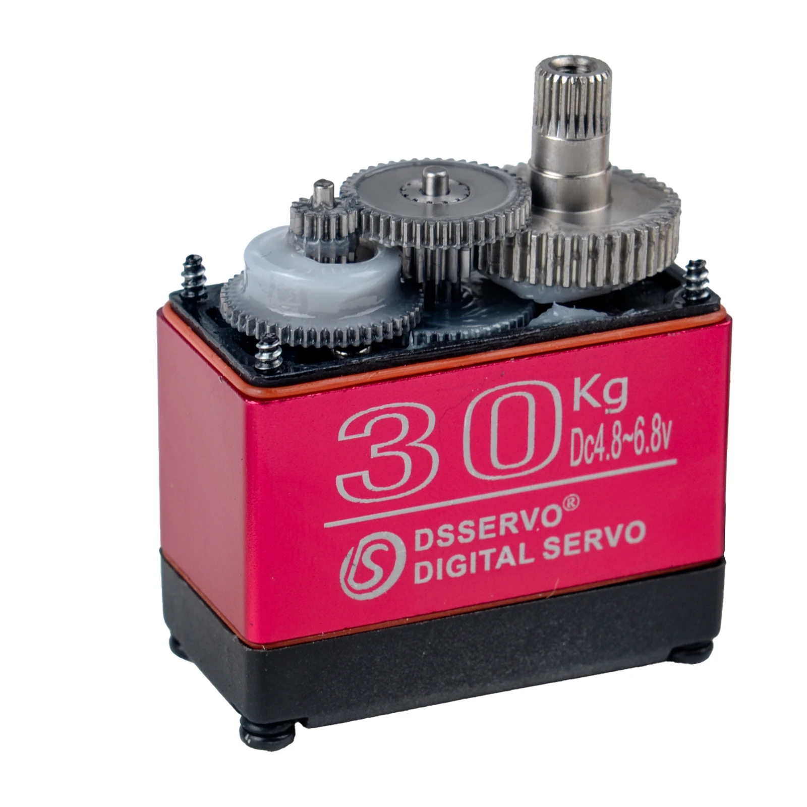4PCS 30KG DS3230 Pro Digital Servo Motor Steel Gear Large Torque 180/270 Degree Servo DIY Parts For RC Car/Crawler/Robot Model