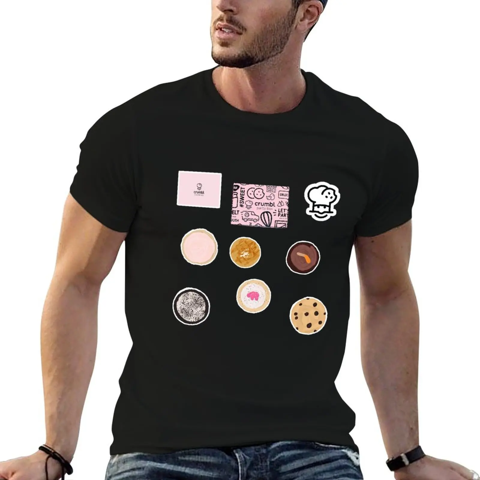 

Crumbl cookie bundle T-Shirt man t shirt heavy cotton t shirt custom print T-Shirt