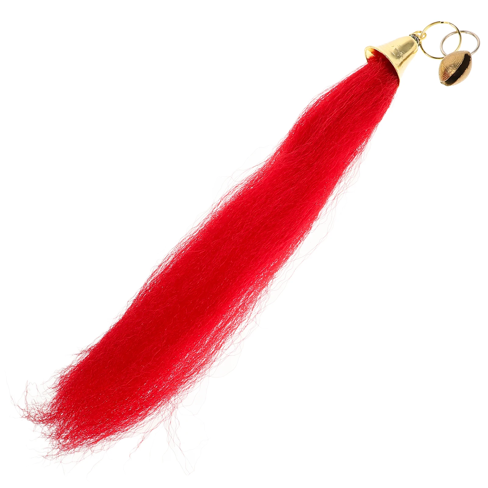 

Chinese Sword Tassel Pendant Fiber Tail Ornament Bell Martial Art Accessory Hanging Decor for Tai Chi Fencing Performance