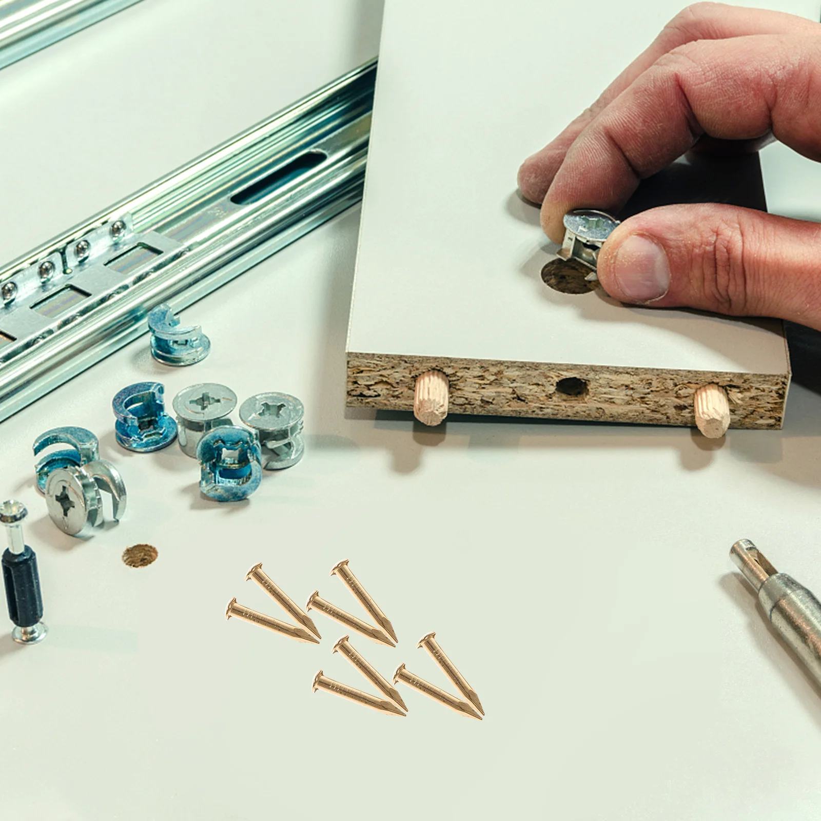 Small Nail Nails for Picture Hanging Frame Golden Retriever Kit Copper Decorative