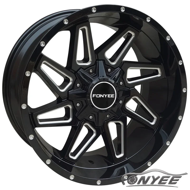 F991760 Fonyee wheel auto popular offroad mag 20 inch 10j 6X135/137.9 5X139.7/150 5X127/139 alloy wheel quality car rim in stock