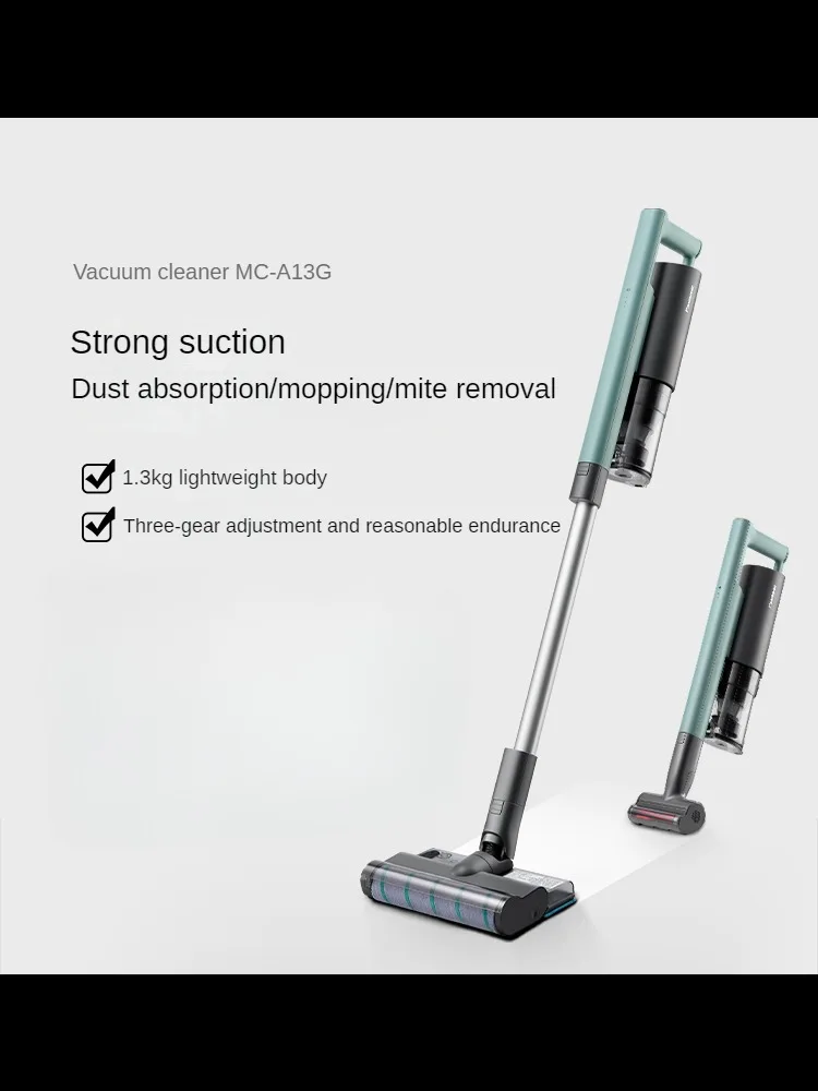 Cordless Vacuum Cleaner with Powerful Suction and Auto Floor Detection A13