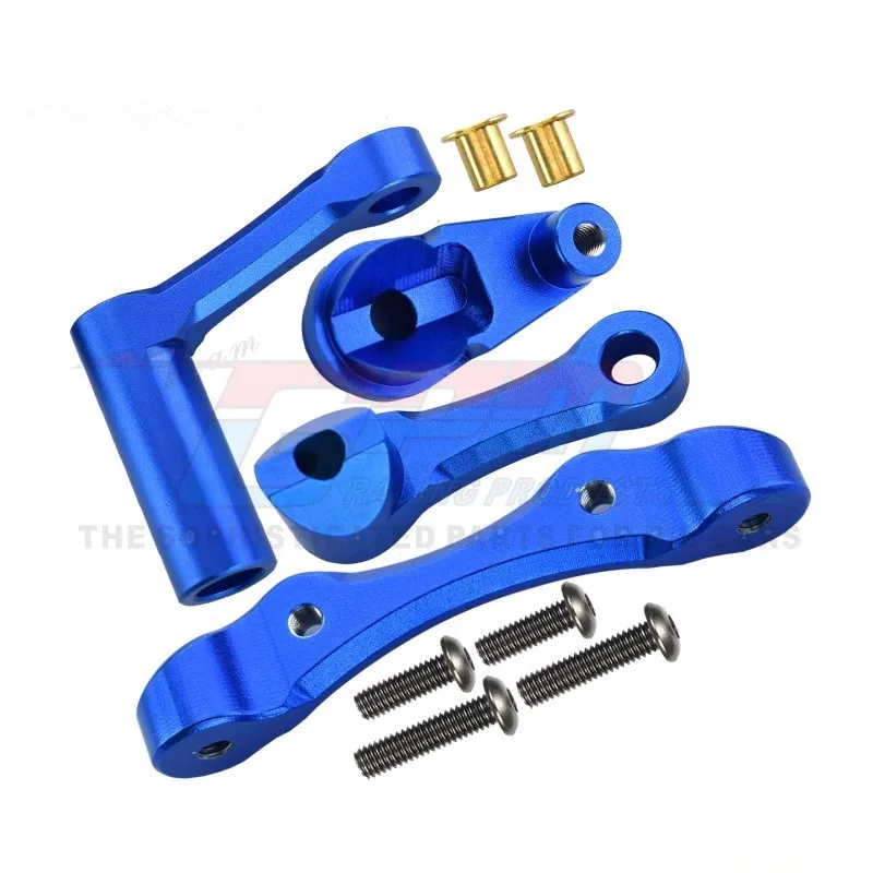 Set sterzo in alluminio CNC GPM per LOSI 1/10 BAJA REY / ROCK REY